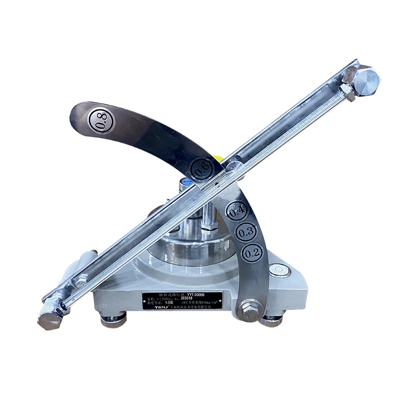 Single tube tilt type micro pressure gauge YYT-2000B tilt type differential pressure gauge aluminum box gold box packaging
Single tube tilt type micro pressure gauge YYT-2000B tilt type differential pressure gauge aluminum box gold box packaging