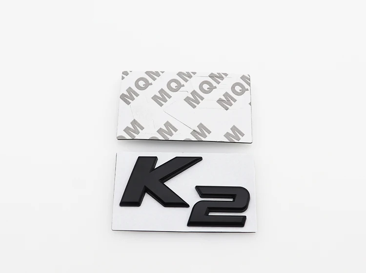 1 шт. 3D металлический K2 K3 K4 K5 Автомобильный логотип значок наклейка КРЫЛО боковой