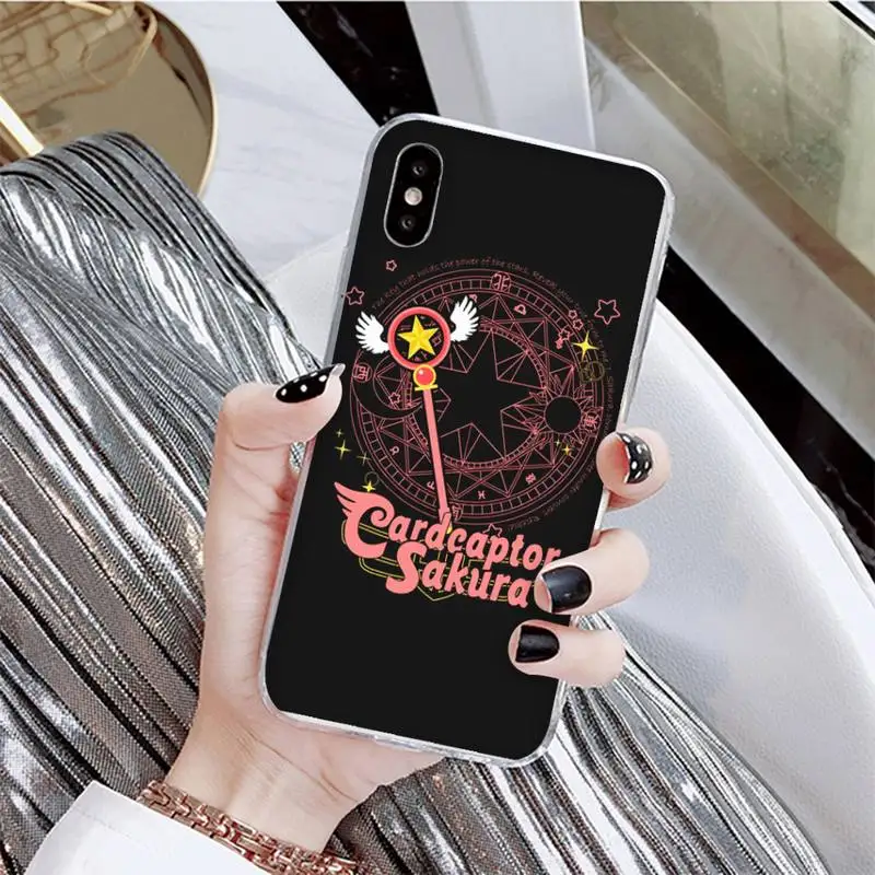 YNDFCNB Cardcaptor Sakura Phone Case For iPhone X XS MAX 6 6s 7 7plus 8 8Plus 5 5S se 2020 XR 12 11 pro max case 
YNDFCNB Cardcaptor Sakura Phone Case For iPhone X XS MAX 6 6s 7 7plus 8 8Plus 5 5S se 2020 XR 12 11 pro max case