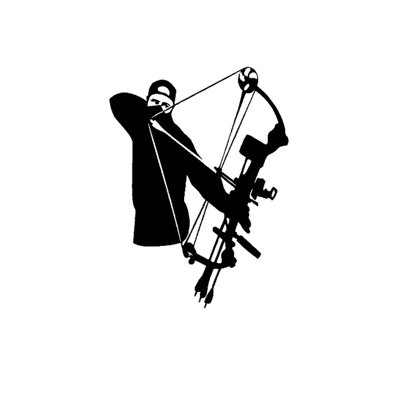 Виниловая наклейка Bowhunter Archer Bow Arrow Hunt Охота автомобильная на шлем для ноутбука 11 6
