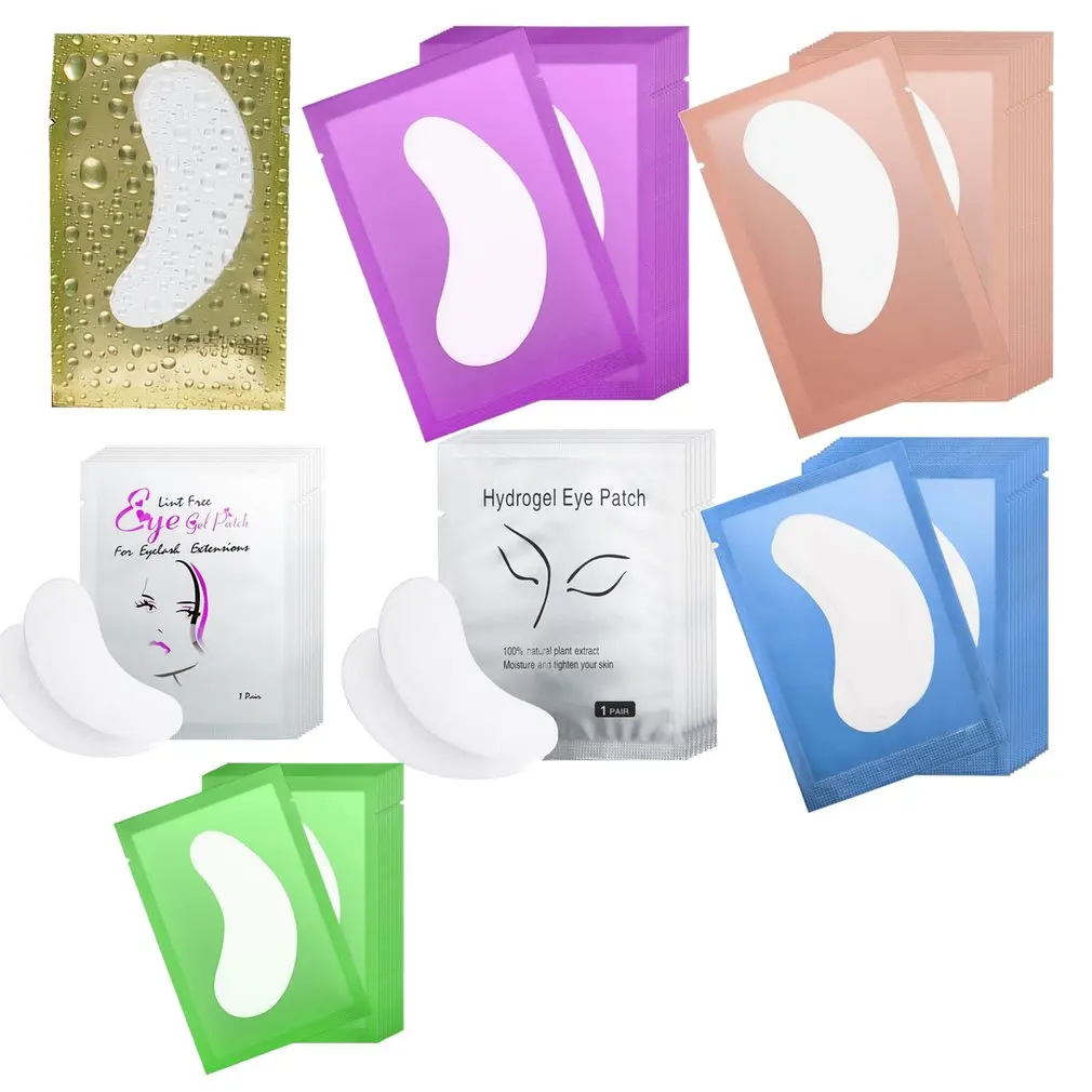 50Pairs/Pack Paper Patches Eyelash Under Eye Pads Lash Eyelash Extension Paper Patches Eye Tips Sticker Wraps Make Up Tools 
50Pairs/Pack Paper Patches Eyelash Under Eye Pads Lash Eyelash Extension Paper Patches Eye Tips Sticker Wraps Make Up Tools