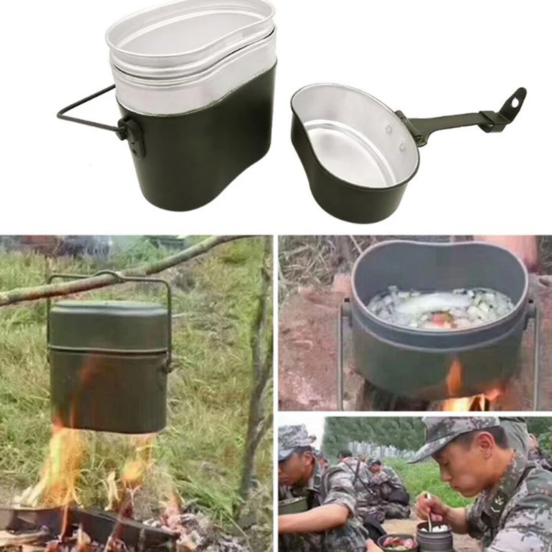 Heatable Outdoors 3 In 1 Aluminum Camping Lunch Box Picnic Kit For Travel CampNew 
Heatable Outdoors 3 In 1 Aluminum Camping Lunch Box Picnic Kit For Travel CampNew