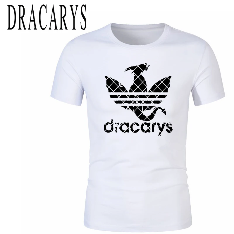Брендовая футболка DRACARYS модная новинка 2021 Мужская женские футболки лучший