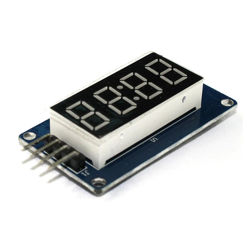 

TM1637 0.36" 4-Digit LED Display WhiteTube Decimal 7 Segments Clock Double Dots Module For Arduino