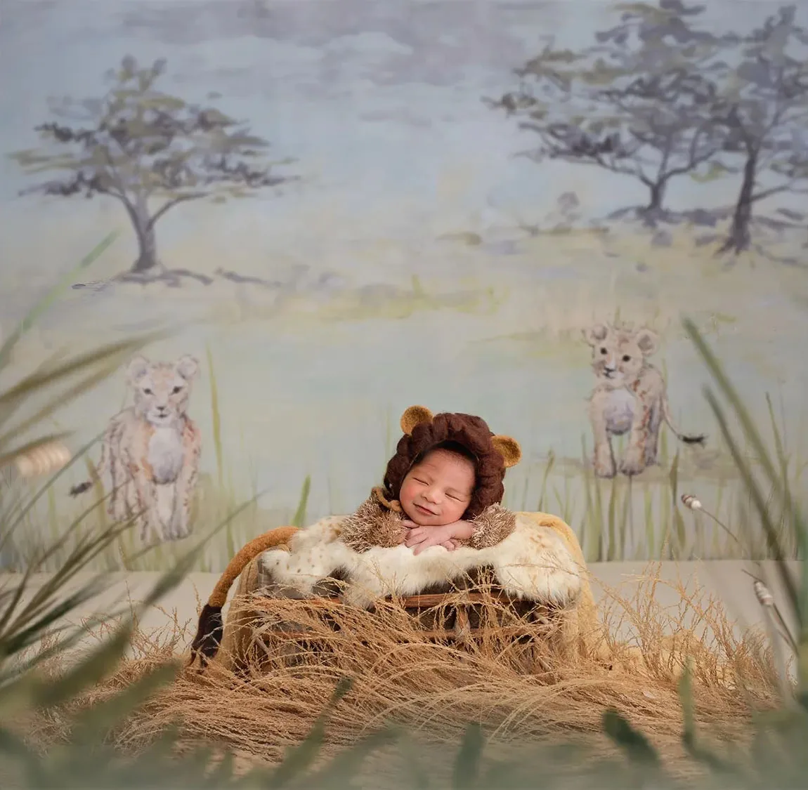 Mehofond Photography Background Oil Painting Jungle Wildlife Lion Birthday Party Baby Shower Backdrop Photocall Photo Studio
Mehofond Photography Background Oil Painting Jungle Wildlife Lion Birthday Party Baby Shower Backdrop Photocall Photo Studio