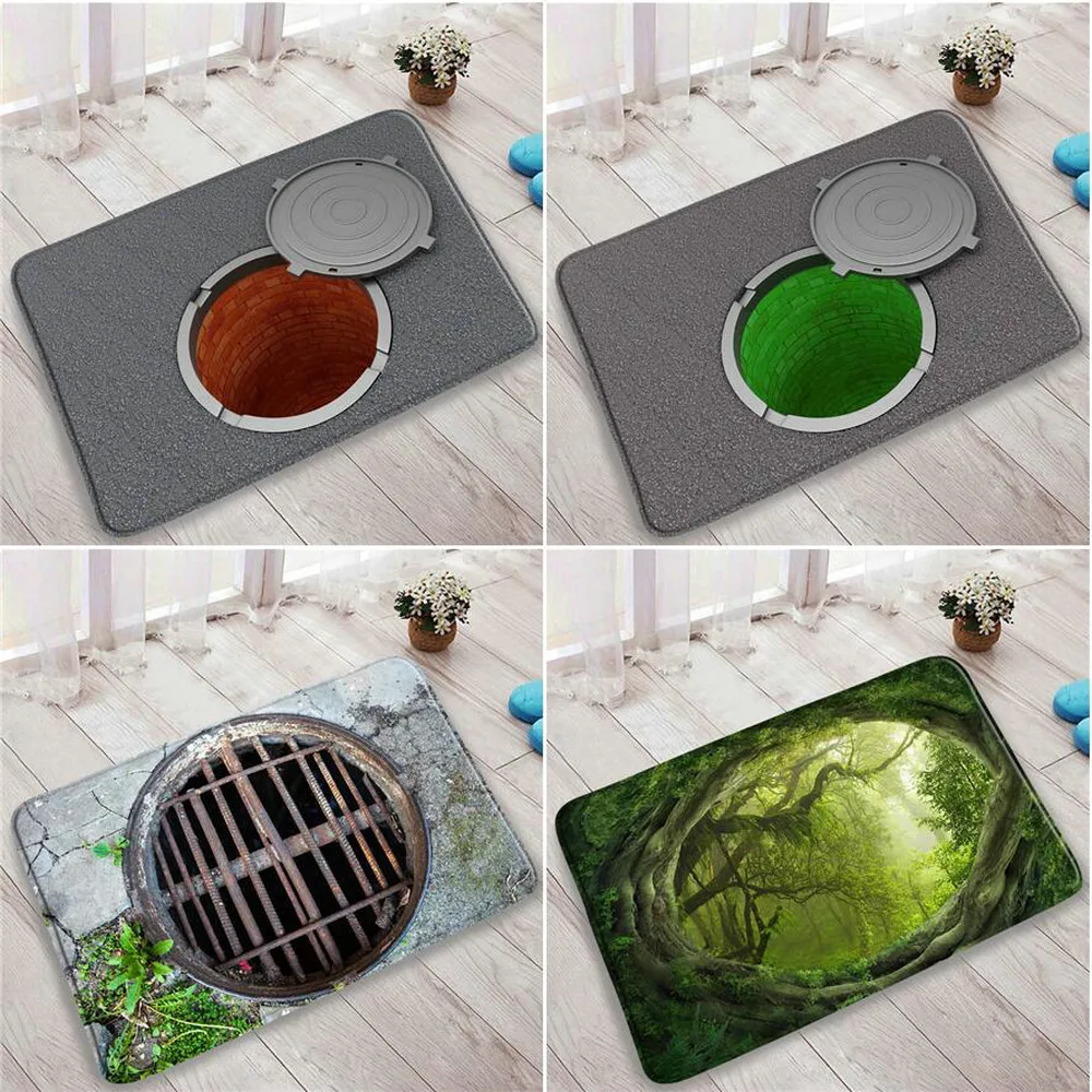 Funny 3D Traps Carpets Rugs Door Mat Kitchen Entrance Mat Pastoral Style Home Carpet for Bedroom Bathroom Living Room Shower Rug
Funny 3D Traps Carpets Rugs Door Mat Kitchen Entrance Mat Pastoral Style Home Carpet for Bedroom Bathroom Living Room Shower Rug