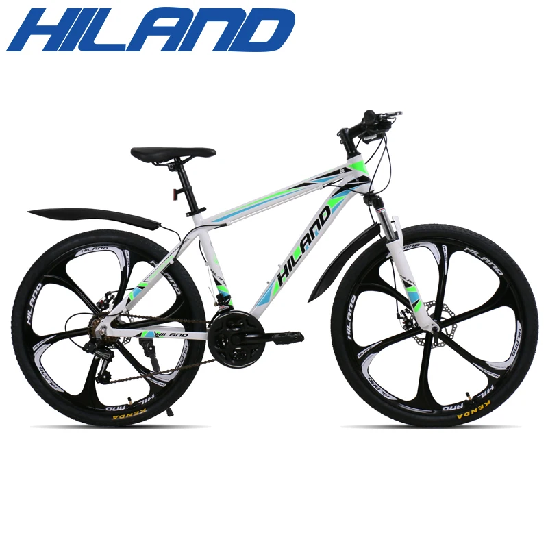 Горный велосипед HILAND 21 скорость из алюминиевого сплава подвесной для взрослых с