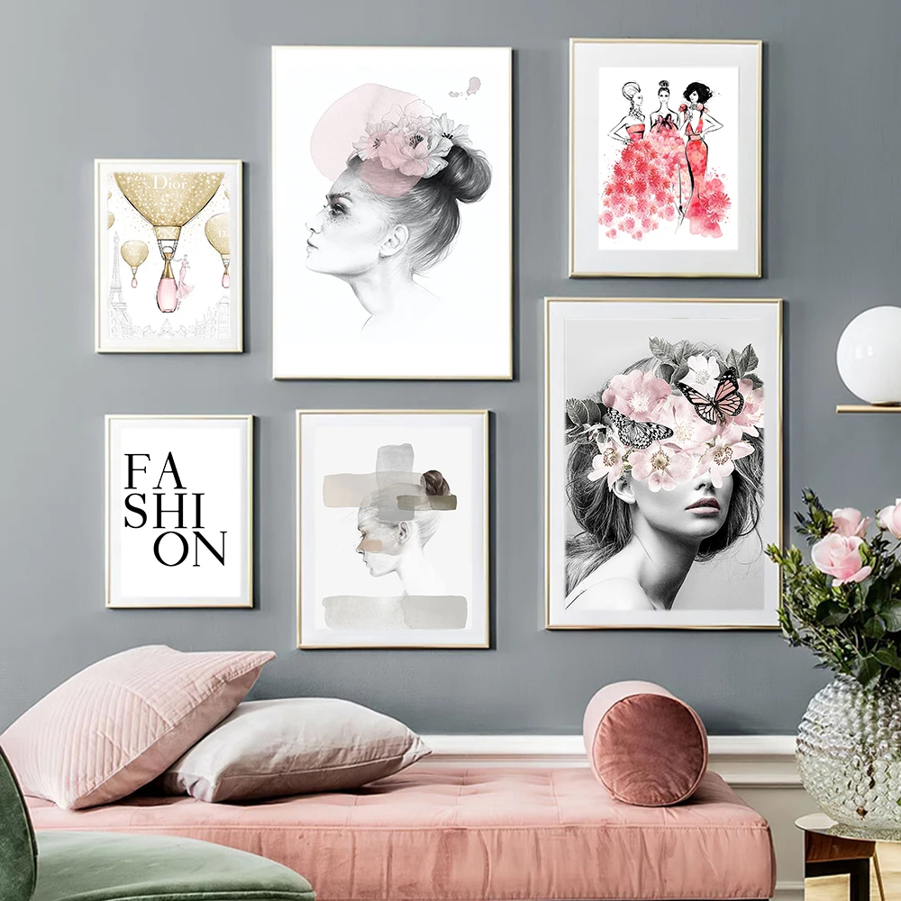 Fashion Poster Perfume Flower Female Art Print Canvas Painting Modern Nordic Quotes Wall Picture For Living Room Home Decor 
Fashion Poster Perfume Flower Female Art Print Canvas Painting Modern Nordic Quotes Wall Picture For Living Room Home Decor