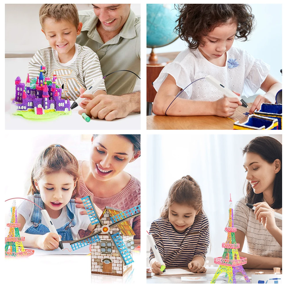 DEWANG 3D Printing Pen with OLED Display 1.75mm ABS PLA Compatible Filament Refill 3D Pen for Kids Arts Crafts Drawing DIY Gift
DEWANG 3D Printing Pen with OLED Display 1.75mm ABS PLA Compatible Filament Refill 3D Pen for Kids Arts Crafts Drawing DIY Gift