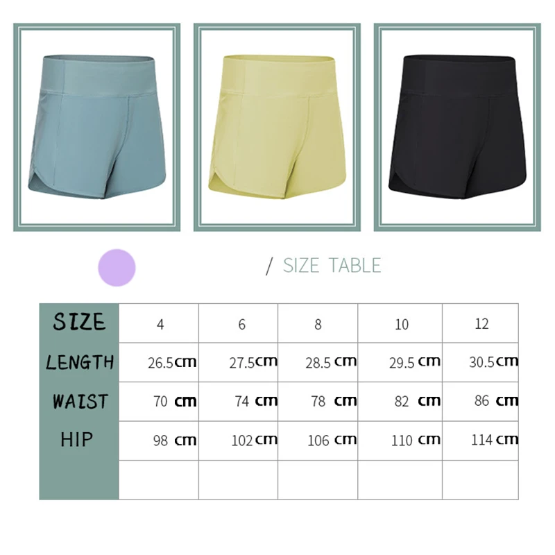 Shorts Back Waist Zipper Pocket Yoga Shorts with Bag Lightweight Breathable Running Fitness Sports Shorts Women
Shorts Back Waist Zipper Pocket Yoga Shorts with Bag Lightweight Breathable Running Fitness Sports Shorts Women