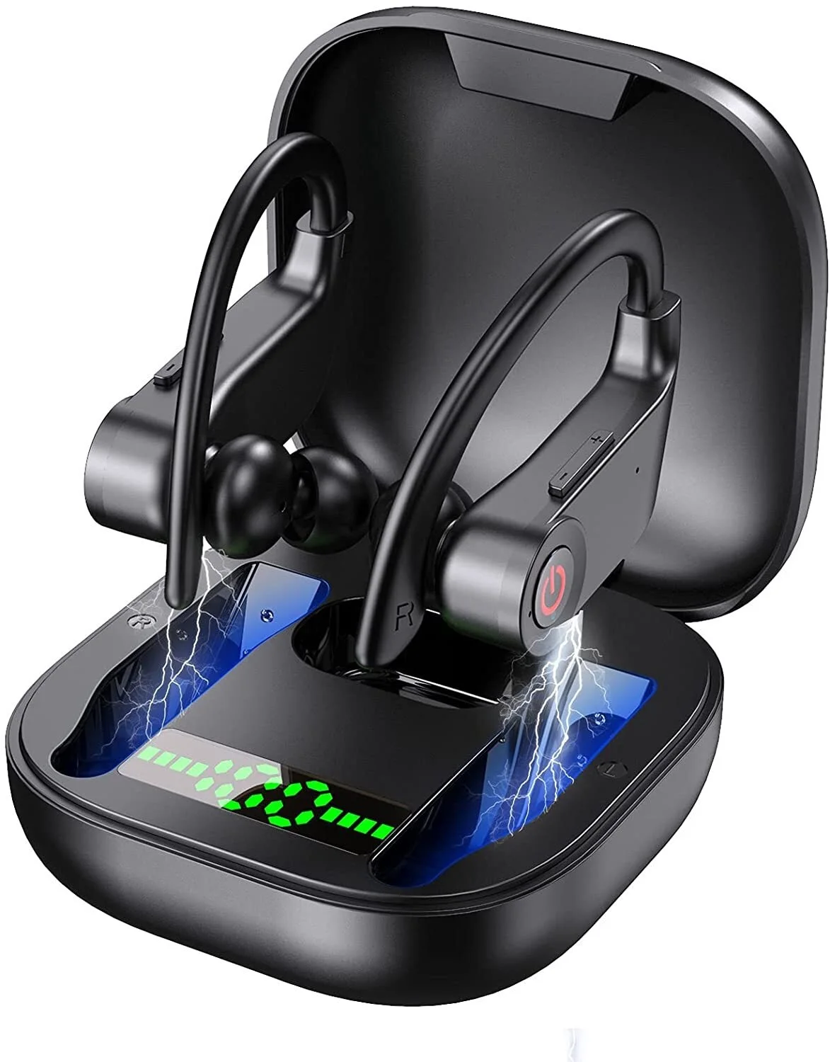 Bluetooth TWS headset stereo headset sports earbud Wireless Earbuds with Earhooks, Bluetooth 5.1 Wireless Earphones Noise
Bluetooth TWS headset stereo headset sports earbud Wireless Earbuds with Earhooks, Bluetooth 5.1 Wireless Earphones Noise