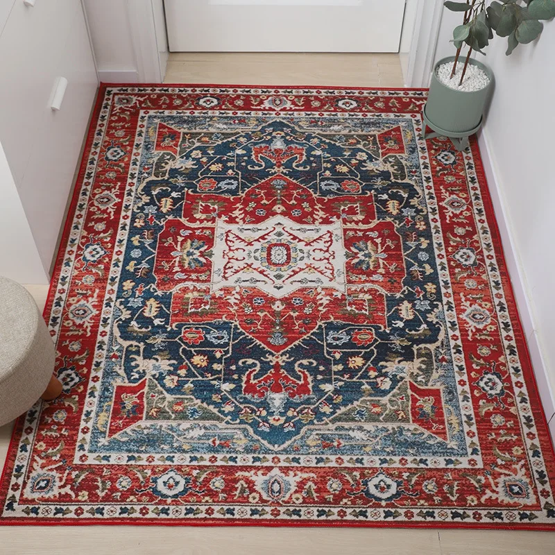 Bohemian Persian Vintage Carpet European Parlor Decorative Rug for Living Room Bedroom Area Carpets Home Non-slip Floor Door Mat
Bohemian Persian Vintage Carpet European Parlor Decorative Rug for Living Room Bedroom Area Carpets Home Non-slip Floor Door Mat