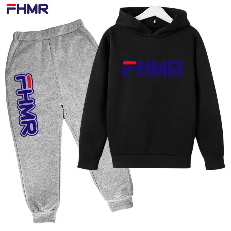 FHMR Children Clothing Sets Children 4-14Years Birthday Boys Girls Tracksuits Kids Brand Sport Suits Hoodies Top +Pants
FHMR Children Clothing Sets Children 4-14Years Birthday Boys Girls Tracksuits Kids Brand Sport Suits Hoodies Top +Pants