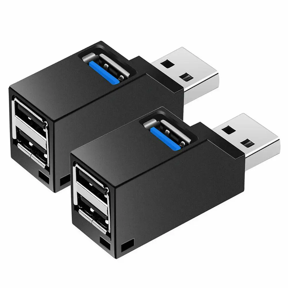 

USB 3,0 концентратор адаптер удлинитель мини-разветвитель 3 порта для ПК ноутбук Macbook мобильный телефон высокоскоростной U-диск ридер для Xiaomi