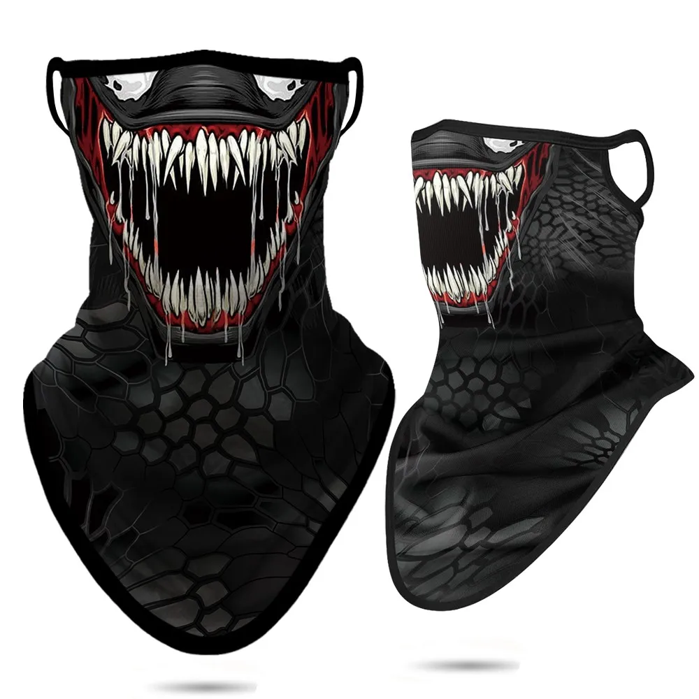 Venom Buffs Bandana Face Shield Breathable Army Half Mask Tube Scarf Ear Hanging Balaclava Running Fishing Neck Gaiter Men Women
Venom Buffs Bandana Face Shield Breathable Army Half Mask Tube Scarf Ear Hanging Balaclava Running Fishing Neck Gaiter Men Women