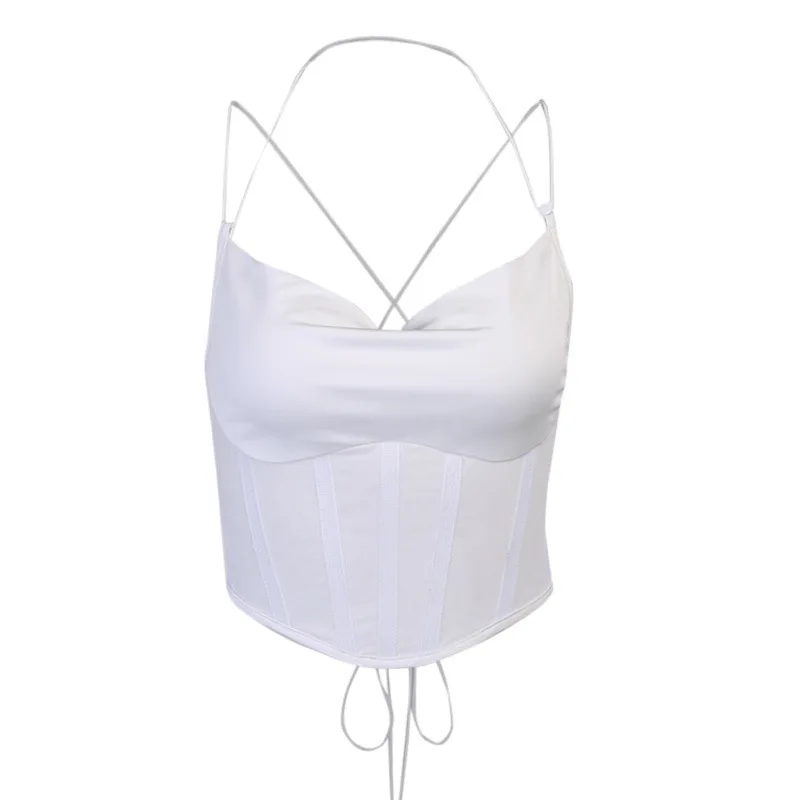 Corset Top Camis Women Crop Tank Top Fashion Tops Female Breathable Sling Sleeveless Elastic Bodybuilding Camisole Girls Y2K
Corset Top Camis Women Crop Tank Top Fashion Tops Female Breathable Sling Sleeveless Elastic Bodybuilding Camisole Girls Y2K