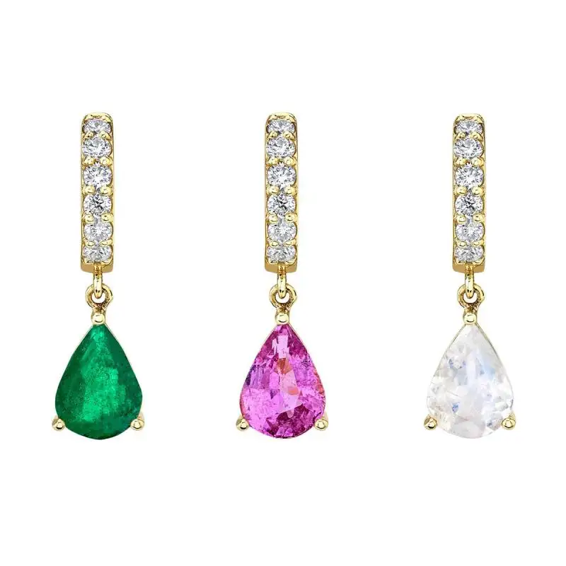 Surflove 2021 New Water Drop Pendant Earrings Zircon Micro-Set Gold-Plated Earrings for Wedding Events Premium Jewelry
Surflove 2021 New Water Drop Pendant Earrings Zircon Micro-Set Gold-Plated Earrings for Wedding Events Premium Jewelry
