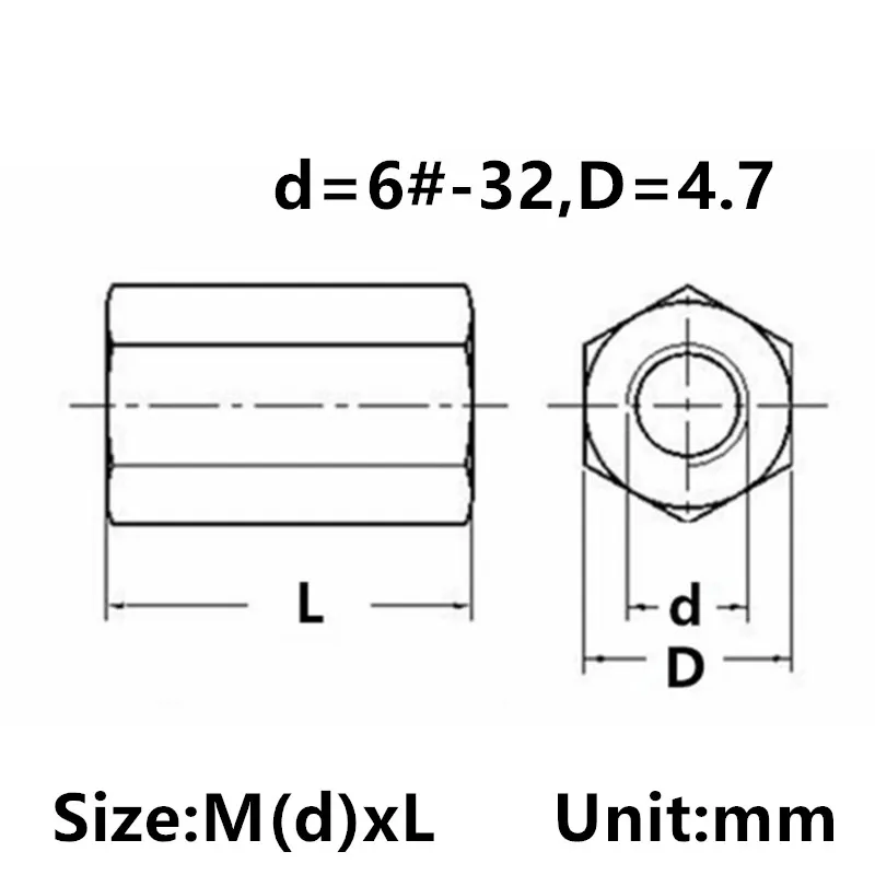 6#-32 Color Aluminum Alloy Studs Spacing Screws For Electric RC Toy Car Model Airplane
6#-32 Color Aluminum Alloy Studs Spacing Screws For Electric RC Toy Car Model Airplane