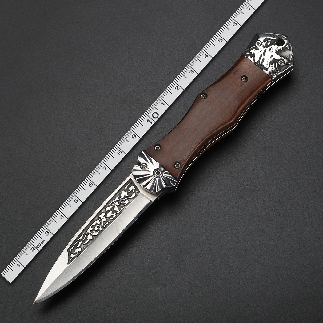 Folding Knife Pocket Portable Short Knife Folding Knives Wooden handle Outdoor Knife Survival Camping Hunting Knives for Men
Folding Knife Pocket Portable Short Knife Folding Knives Wooden handle Outdoor Knife Survival Camping Hunting Knives for Men