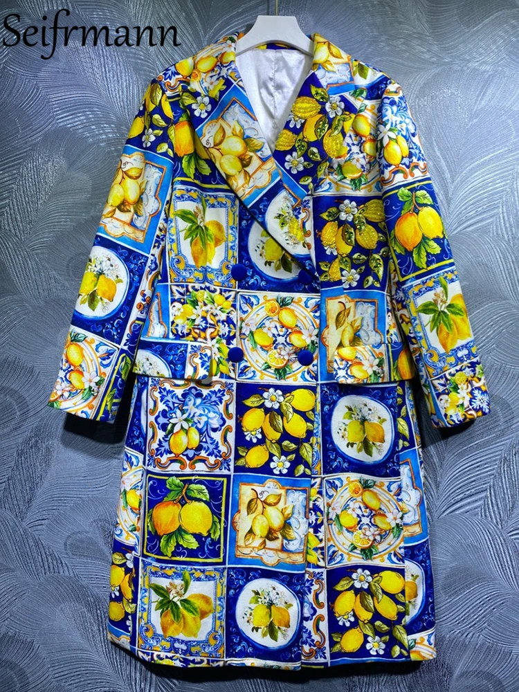 Seifrmann New 2021 Winter Women Fashion Runway Blends Coat Long Sleeve Gorgeous Crystal Beading Double Breasted Coats Overcoat
Seifrmann New 2021 Winter Women Fashion Runway Blends Coat Long Sleeve Gorgeous Crystal Beading Double Breasted Coats Overcoat