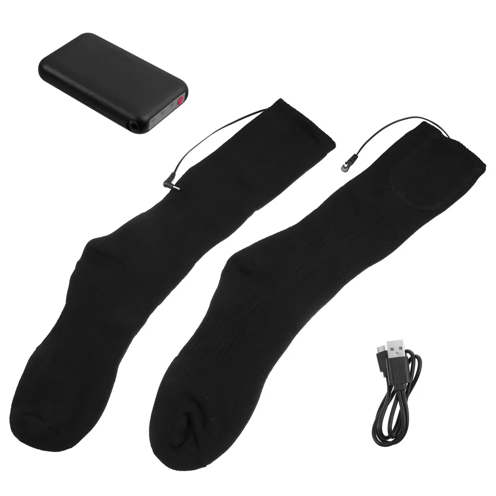 1 set of Fashionable Heating Sock Winter Thick and Warm Electric Stockings
1 set of Fashionable Heating Sock Winter Thick and Warm Electric Stockings