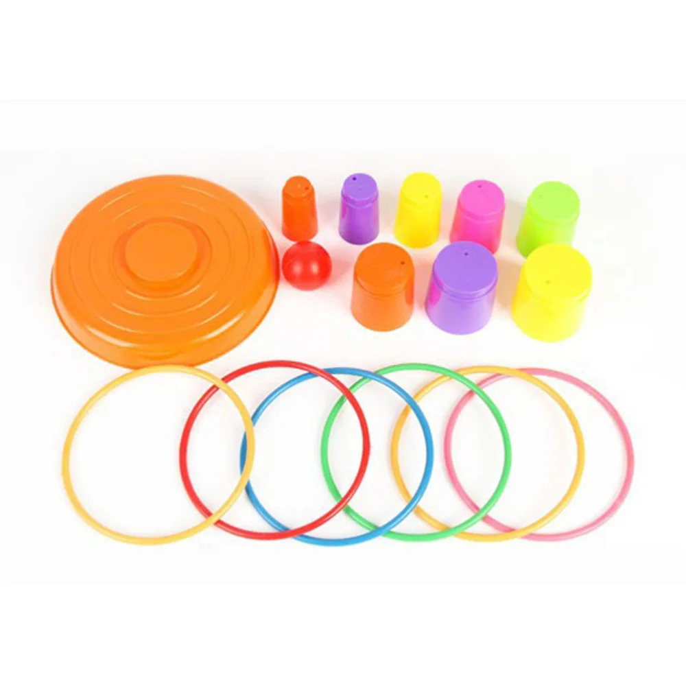 16Pcs Funny Toss Rings Toss Base Toys Set Throwing Toss Rings Game Interesting Interactive Toys
16Pcs Funny Toss Rings Toss Base Toys Set Throwing Toss Rings Game Interesting Interactive Toys