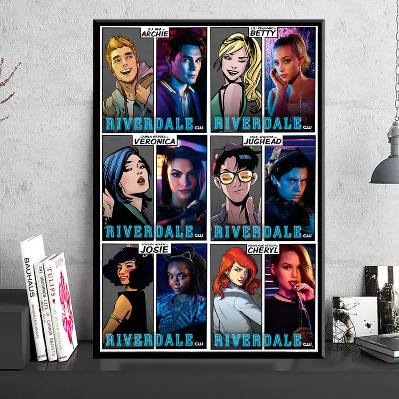 Hot Riverdale Season 2 3 Tv Series Show Pop Movie Anime Poster And Prints Art Painting Wall Pictures For Living Room Home Decor | Дом и сад