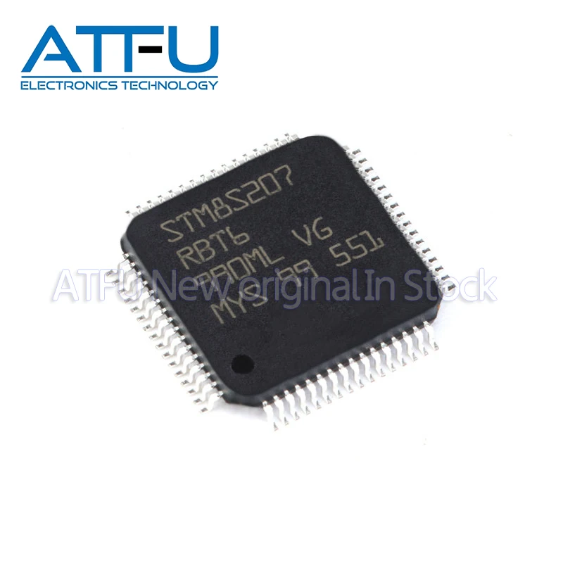 STM8S208RBT3 IC MCU 8BIT 128KB FLASH 64LQFP