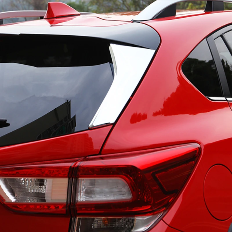 For Subaru Xv 2017 2018 2019 Car Abs Rear Window Spoiler Side Wing Triangle Cover Trim Molding Garnish Chrome styling Sticker
For Subaru Xv 2017 2018 2019 Car Abs Rear Window Spoiler Side Wing Triangle Cover Trim Molding Garnish Chrome styling Sticker