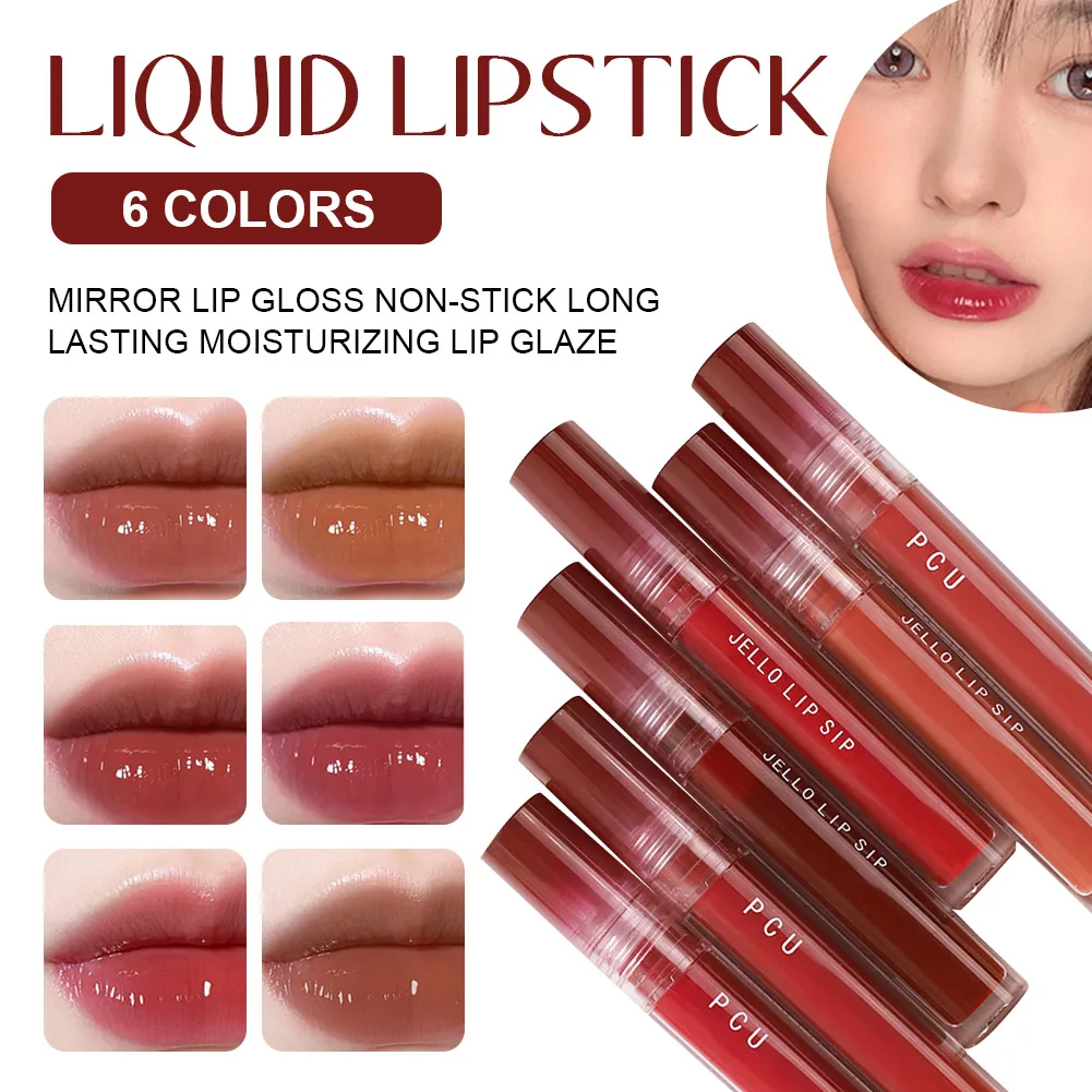 6 Colors Sexy Women Liquid Lipstick Non-Stick Long Lasting Moisturizing Mirror Lip Glaze Makeup Gift Maquiagem Fast delivery
6 Colors Sexy Women Liquid Lipstick Non-Stick Long Lasting Moisturizing Mirror Lip Glaze Makeup Gift Maquiagem Fast delivery