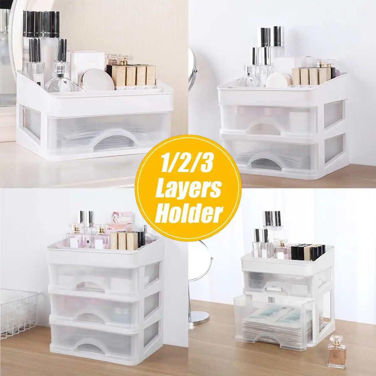 Jewelry Container Cosmetic Makeup Brush Holder Organizer Lipstick Makeup Organizer Drawers Plastic Nail Desktop Storage Box Rack
Jewelry Container Cosmetic Makeup Brush Holder Organizer Lipstick Makeup Organizer Drawers Plastic Nail Desktop Storage Box Rack