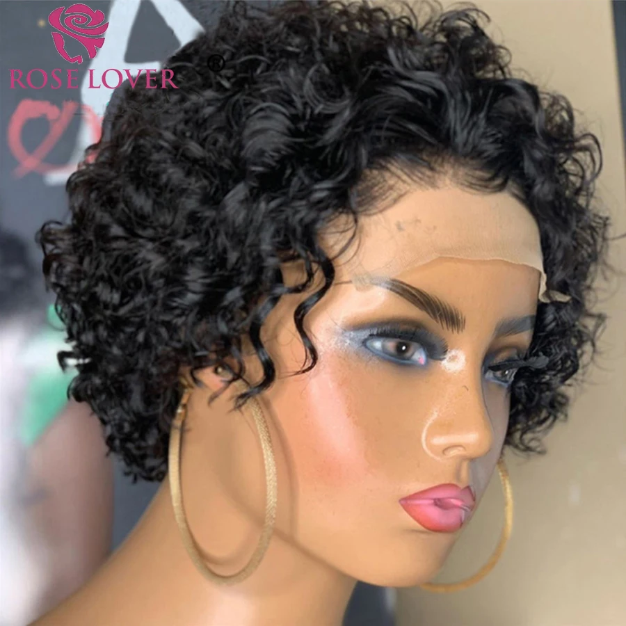 Curly Pixie Cut Wig Lace Front Wig Human Hair Wigs 250% Short Bob Wig Remy Brizilian Hair For Black Women Curly Short Wig
Curly Pixie Cut Wig Lace Front Wig Human Hair Wigs 250% Short Bob Wig Remy Brizilian Hair For Black Women Curly Short Wig