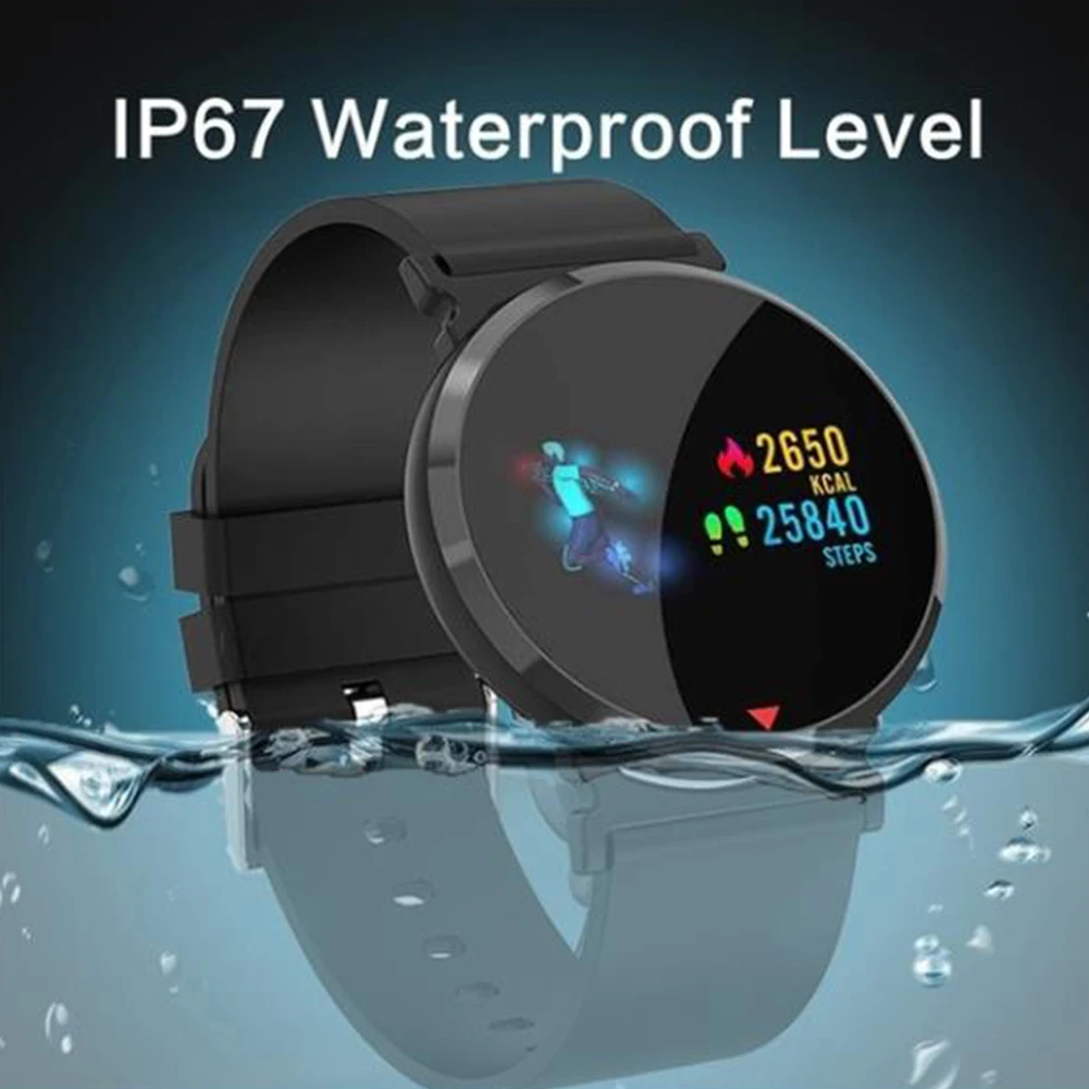 Bluetooth Sports Watch Sport Heart Rate Monitor IP67 Waterproof Ultra Long Life Smart Bracelet Call Reminder Alarm Vibration
Bluetooth Sports Watch Sport Heart Rate Monitor IP67 Waterproof Ultra Long Life Smart Bracelet Call Reminder Alarm Vibration