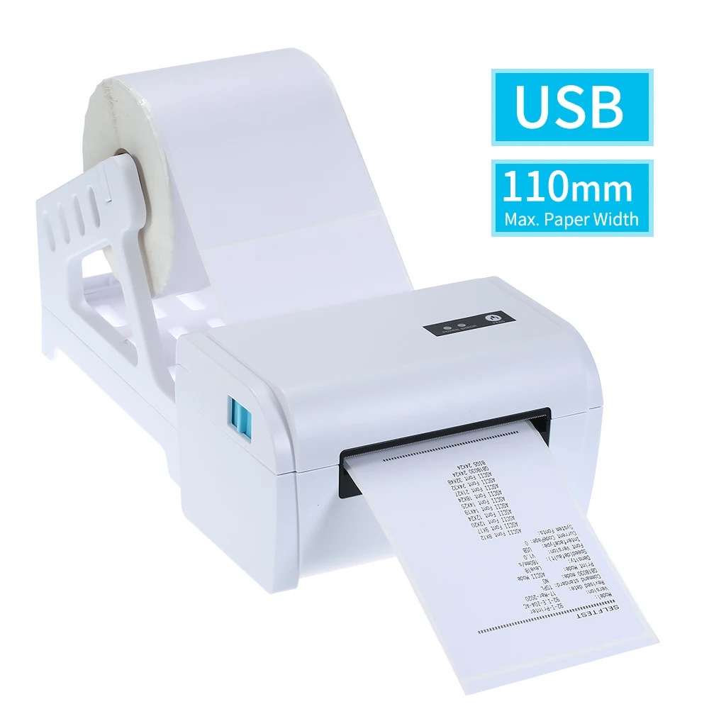 Принтер для этикеток с подставкой USB-кабель 110 мм | Компьютеры и офис