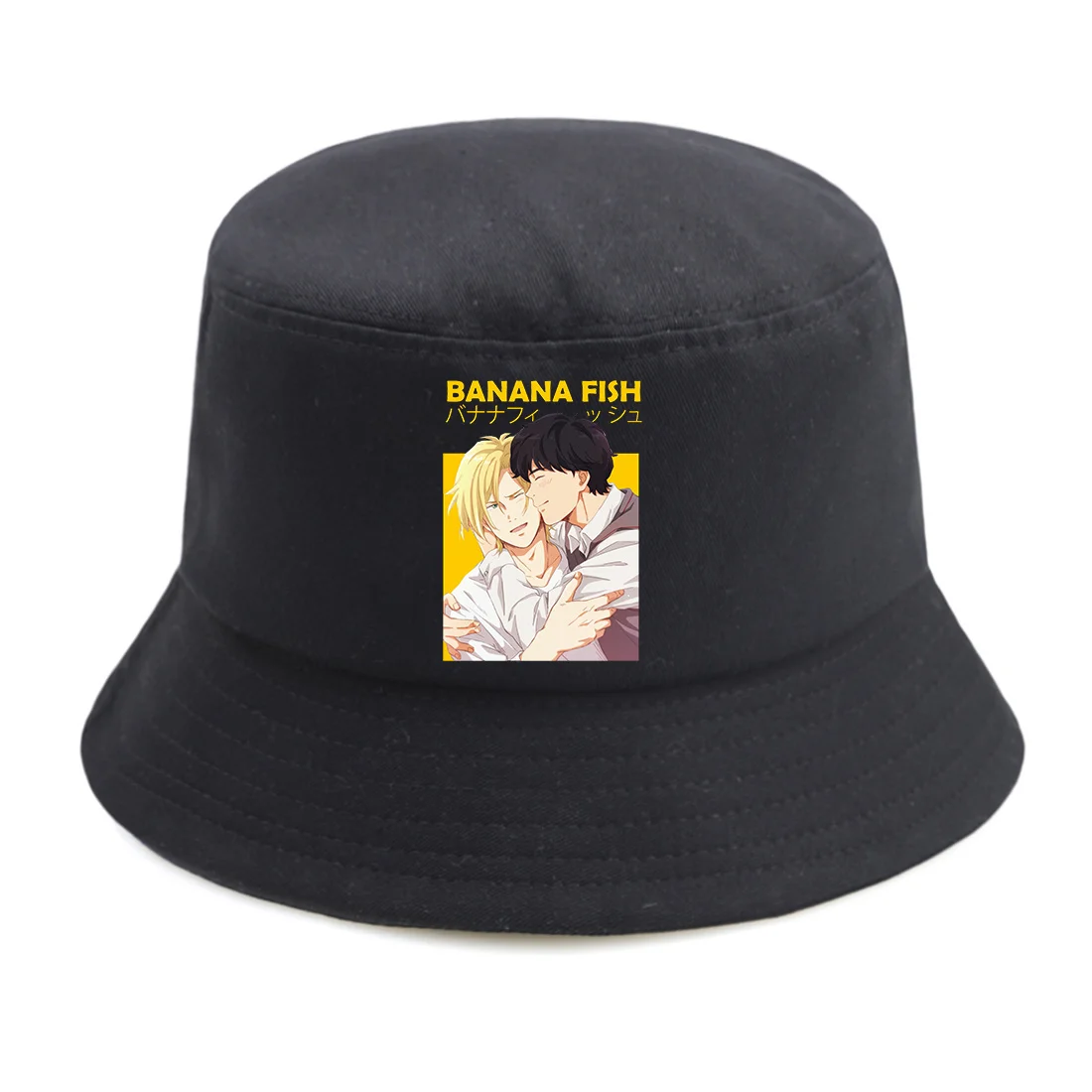Anime Banana Fish Print Panama Man Woman Causal Soild Foldable One Size Bucket Hat 2021 Fashion Summer New Trendy Bucket Caps
Anime Banana Fish Print Panama Man Woman Causal Soild Foldable One Size Bucket Hat 2021 Fashion Summer New Trendy Bucket Caps