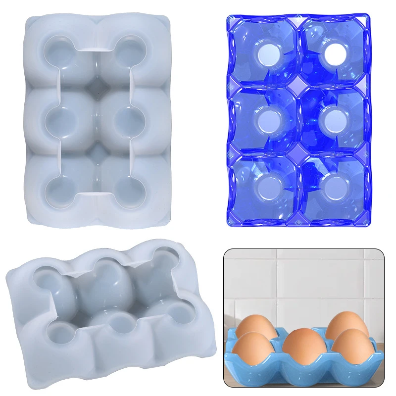 Egg Storage Box Silicone Mold Egg Tray Crystal Epoxy Resin Mold DIY Jewelry Making Home Kitchen Ornaments Decoration Crafts
Egg Storage Box Silicone Mold Egg Tray Crystal Epoxy Resin Mold DIY Jewelry Making Home Kitchen Ornaments Decoration Crafts