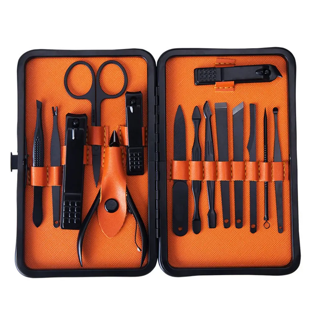 Stainless Steel Beauty Set 18 Pcs/Set Nail Clippers Nail Clippers Nail Manicure Tool Set Trimmer With Portable
Stainless Steel Beauty Set 18 Pcs/Set Nail Clippers Nail Clippers Nail Manicure Tool Set Trimmer With Portable