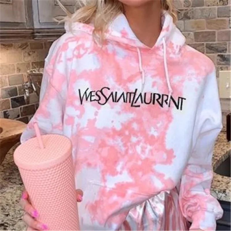 Pink Tie Dye Letter Print Pink Plus Size Hoodies Women Loose Casual Sweet Girls Japanese Harajuku Fashion Tops Spring Pullovers
Pink Tie Dye Letter Print Pink Plus Size Hoodies Women Loose Casual Sweet Girls Japanese Harajuku Fashion Tops Spring Pullovers