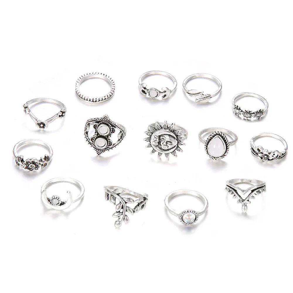 Water Drop Flower Sunflower Moon Sun Ring Hollow Carved Diamond Ring Ladies Wedding Gift
Water Drop Flower Sunflower Moon Sun Ring Hollow Carved Diamond Ring Ladies Wedding Gift