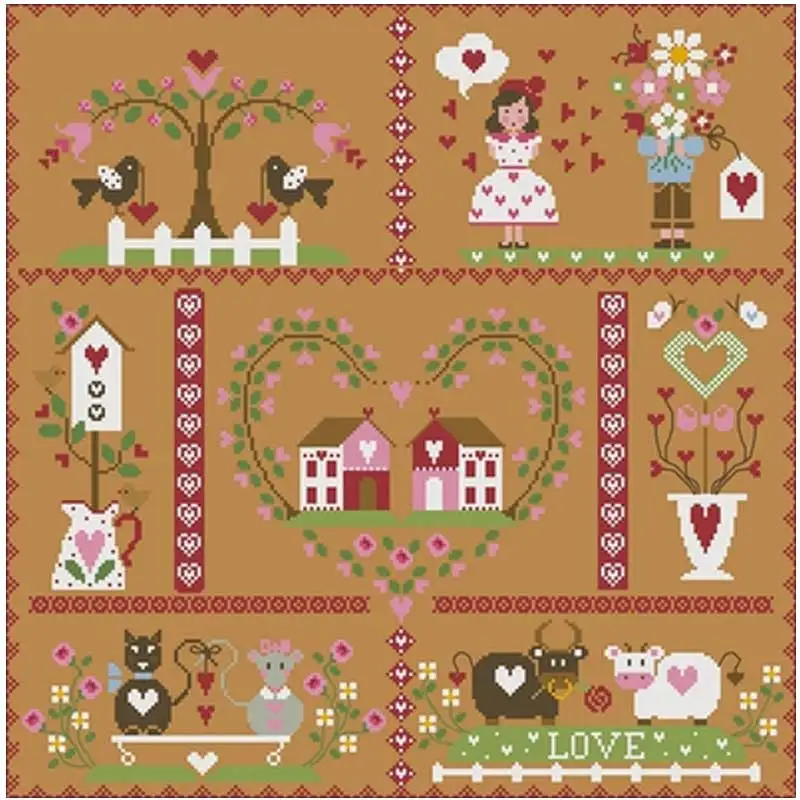 Caring Manor patterns Counted Cross Stitch 11CT 14CT DIY Chinese Cross Stitch Kits Embroidery Needlework Sets home decor
Caring Manor patterns Counted Cross Stitch 11CT 14CT DIY Chinese Cross Stitch Kits Embroidery Needlework Sets home decor