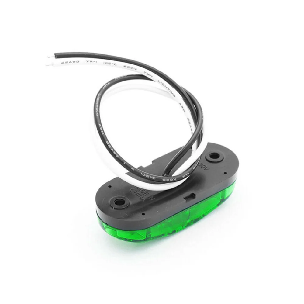 2.59 X 1.10 X 0.71 Inches Side Marker Light ABS Case Oval PC Lens Van Waterproof 12V-24V
2.59 X 1.10 X 0.71 Inches Side Marker Light ABS Case Oval PC Lens Van Waterproof 12V-24V
