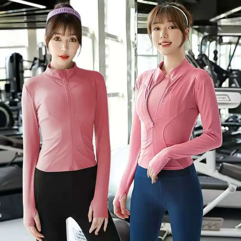 Jacket + Bra + Pants Women Zipper Style Tight Yoga Top Waist Fitness Sports Shirt Running Training Jacket Suit
Jacket + Bra + Pants Women Zipper Style Tight Yoga Top Waist Fitness Sports Shirt Running Training Jacket Suit