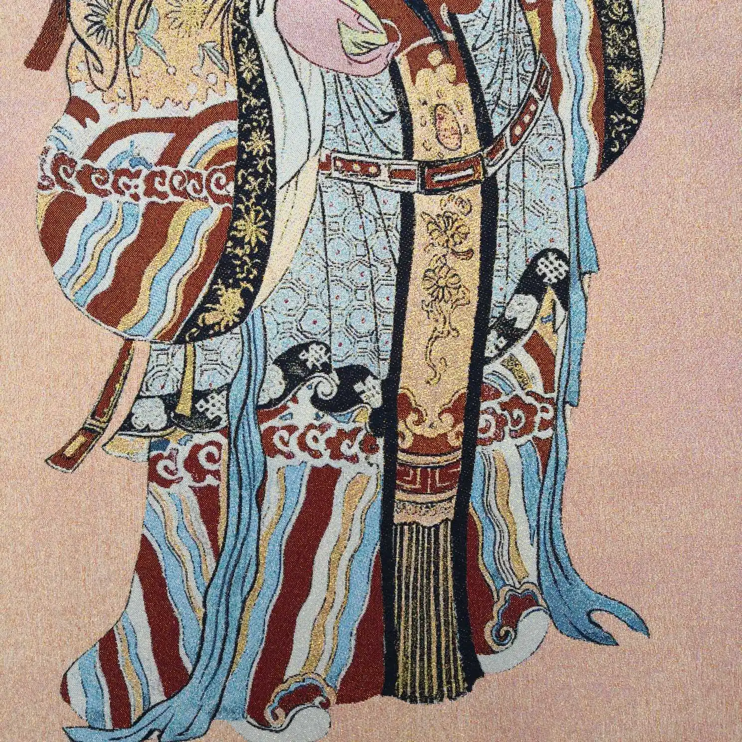 Thangka Painting Gold Silk Embroidery Brocade Painting Religious Embroidery God Of Wealth To God Of Wealth
Thangka Painting Gold Silk Embroidery Brocade Painting Religious Embroidery God Of Wealth To God Of Wealth