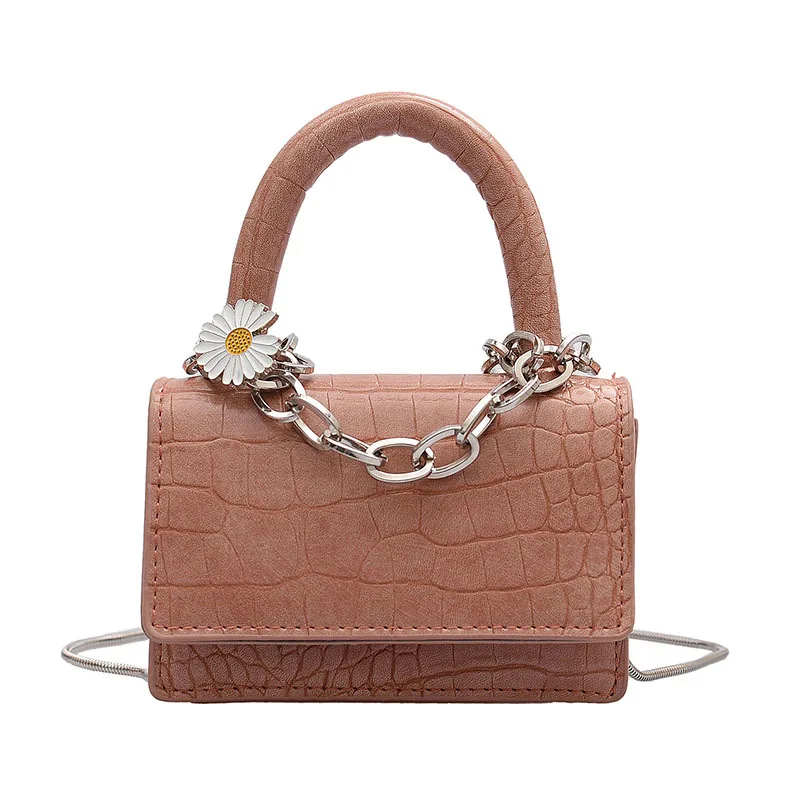 Fashion crocodile stone Daisy mini portable children's lady cross lipstick bag women's bag
Fashion crocodile stone Daisy mini portable children's lady cross lipstick bag women's bag