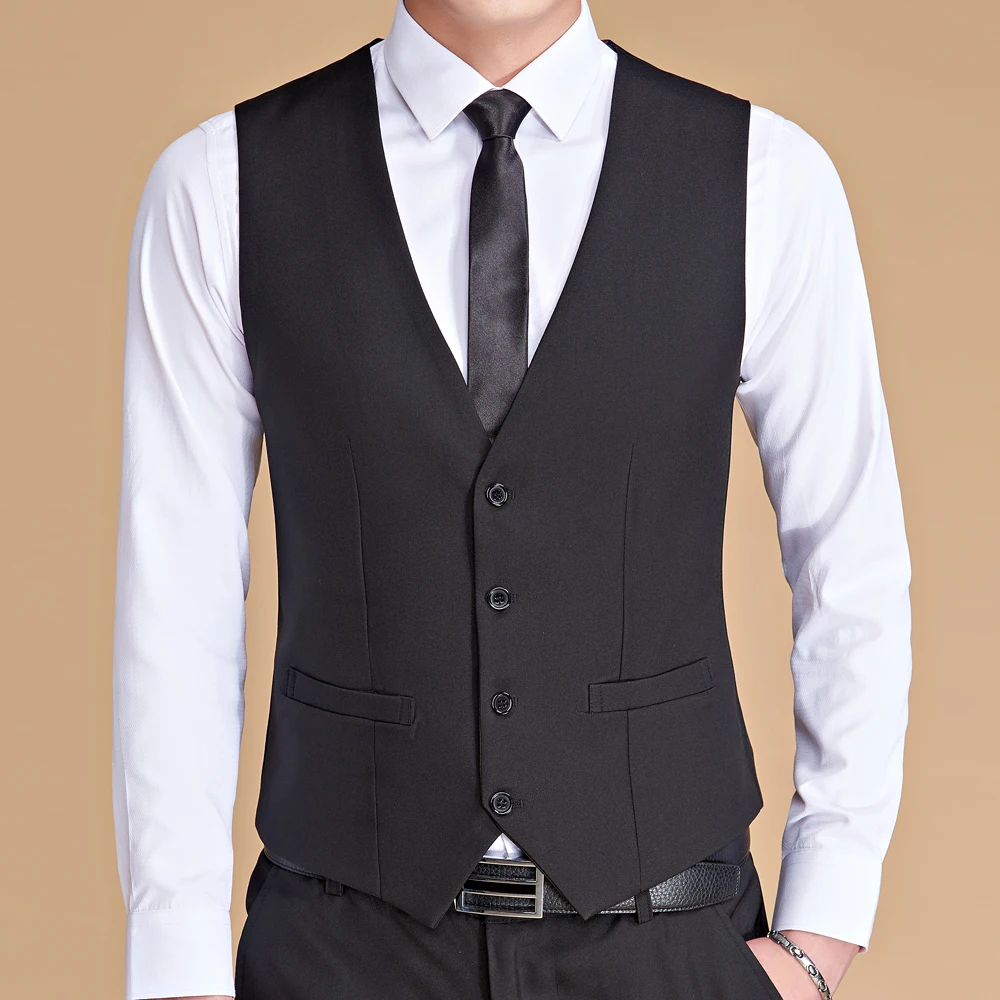 Mens Black colour Wedding Suit Vests For Men Slim Fit Dress Vest Male Formal Tuxedo Waistcoat Business Casual Sleeveless Jacket 
Mens Black colour Wedding Suit Vests For Men Slim Fit Dress Vest Male Formal Tuxedo Waistcoat Business Casual Sleeveless Jacket