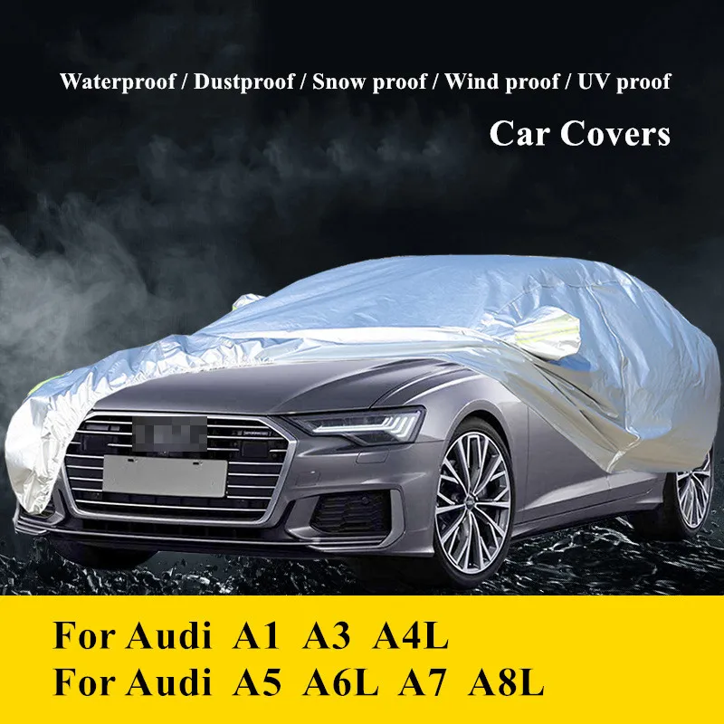 Водонепроницаемые автомобильные Чехлы, для Audi A1, A3, A4L, A5, A6L, A7, A8L, защита от солнца, пыли, дождя, снега
Водонепроницаемые автомобильные Чехлы, для Audi A1, A3, A4L, A5, A6L, A7, A8L, защита от солнца, пыли, дождя, снега