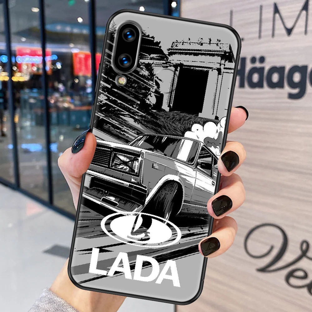 Чехол для телефона с русским логотипом автомобиля Lada Huawei Honor 6A 7A 7C 8A 8X 8 9 9X 10 10i 20 Lite