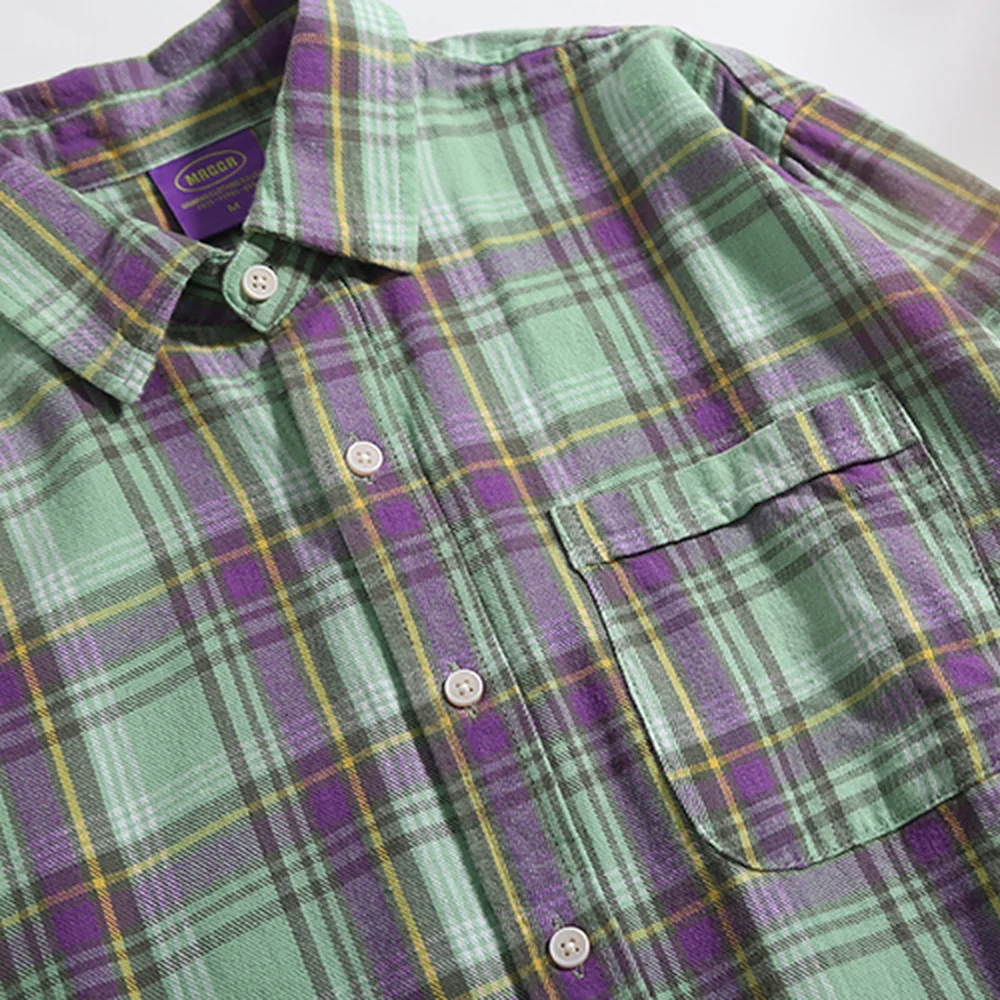 Men Plaid Long Sleeve Shirt Japanese Harajuku Streetwear 2021 Spring Vintage Casual Loose Tops Couple Clothing Camisa Masculina
Men Plaid Long Sleeve Shirt Japanese Harajuku Streetwear 2021 Spring Vintage Casual Loose Tops Couple Clothing Camisa Masculina
