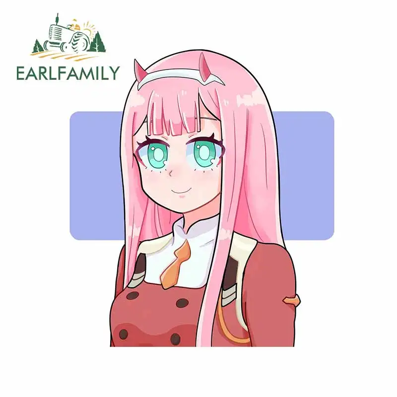 EARLFAMILY 13 см X 11 7 для Zero Two Darling In The FranXX мотоциклетные водонепроницаемые