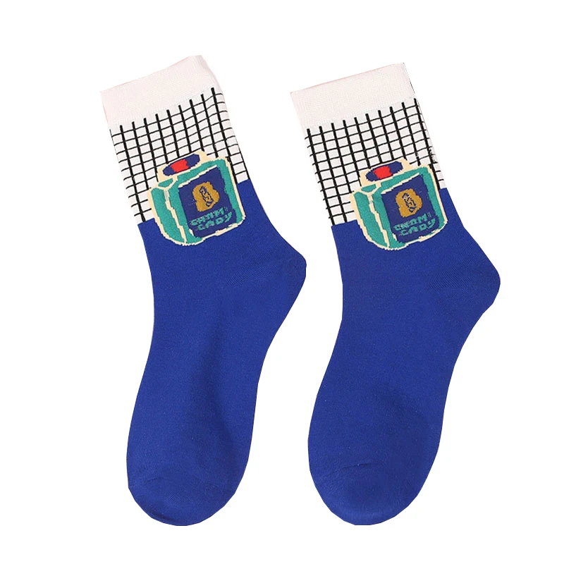 Cotton Socks Cartoon Print Eggs Letter Funny Socks Middle Stripe Plaid Tube Sock Girl Donuts Long skateboard Socks Kawaii street
Cotton Socks Cartoon Print Eggs Letter Funny Socks Middle Stripe Plaid Tube Sock Girl Donuts Long skateboard Socks Kawaii street
